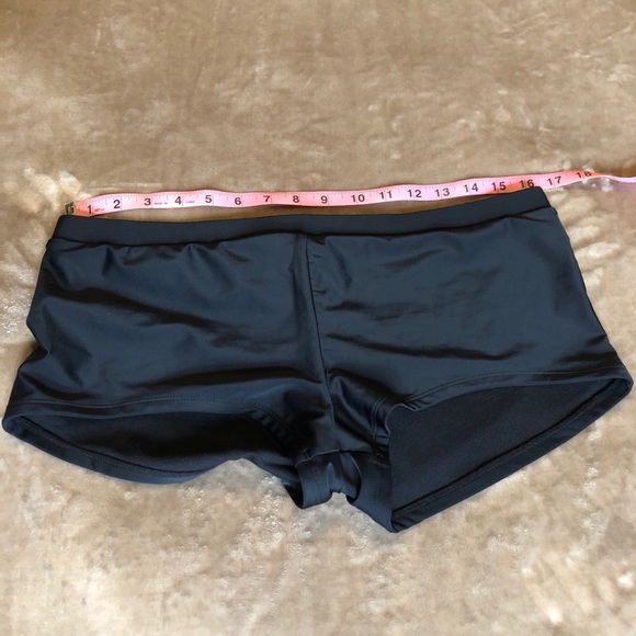 Black Arizona Jeans Swim Boyshort, Size XL - Picture 2 of 11
